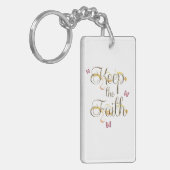 Het geloof behouden 1 sleutelhanger (Voorkant Links)