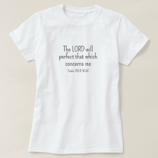 Het geloof in God zwart-wit T-shirt