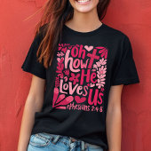 Het geloof inspireerde Bijbelvers Vrouwen Tri-Blend Shirt