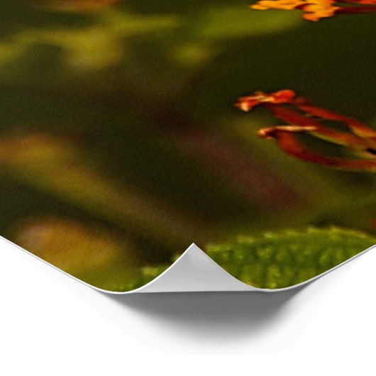 Het geloof is... Inspirerend Manuscript Poster (Hoek)