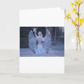 Het Geloof van het Christendom van de engel van Kaart (Gele Bloem)