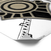 "Het geluid hoort door de bomen" Poster (Hoek)