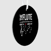Het geluid in muziek ornament (voorkant)