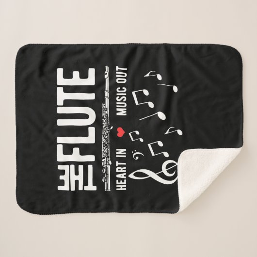 Het geluid in muziek sherpa deken (Voorkant (horizontaal))