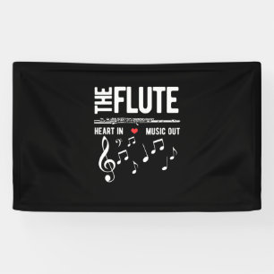 Het geluid in muziek spandoek