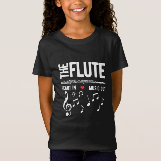 Het geluid in muziek t-shirt (Voorkant)