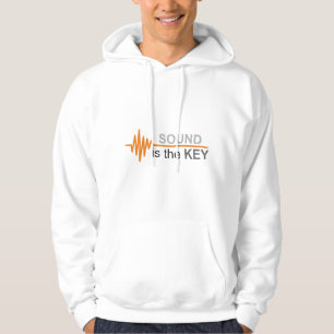 Het geluid is de Klassieke Klassieke Oranje lijn v Hoodie