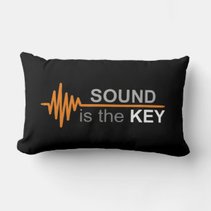 Het geluid is de Klassieke Klassieke Oranje lijn v Kussen