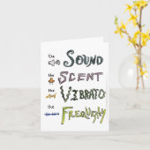 Het geluid | Miss You Kaart | Vaderdag (Gele Bloem)