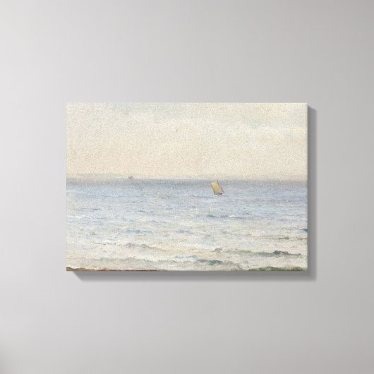 Het geluid - Uitzicht uit Ven (1892) Canvas Afdruk (Voorkant)