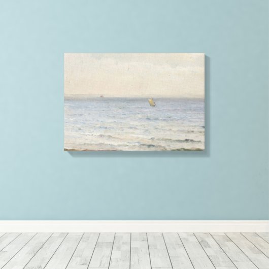 Het geluid - Uitzicht uit Ven (1892) Canvas Afdruk (Insitu (Houten vloer))