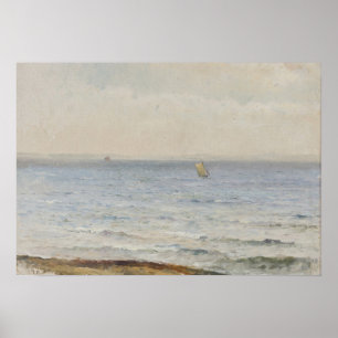 Het geluid - Uitzicht uit Ven (1892) Poster