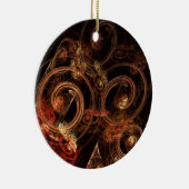 Het geluid van de Abstracte Art Circle Ornament va (Rechts)