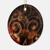 Het geluid van de Abstracte Art Circle Ornament va (Links)