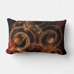 Het geluid van de Abstracte Art Lumbar Pillow voor Kussen