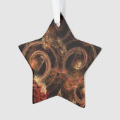 Het geluid van de Abstracte muziekkunst Acrylster Ornament (voorkant)
