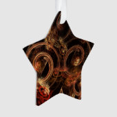 Het geluid van de Abstracte muziekkunst Acrylster Ornament (voorkant)