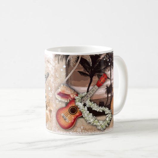 Het geluid van de eilanden koffiemok (Voorkant rechts)