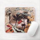 Het geluid van de eilanden muismat (Met muis)