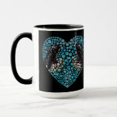 Het geluid van de oceaan, de koffie-Mok Mok (Links)