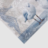 Het geluid van de oceaan tissuepapier (Detail)