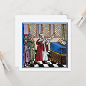 Het geluid van de Shofar Kaart (Voorkant / Achterkant in situ)