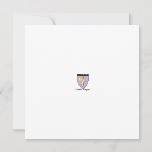 Het geluid van de Shofar Kaart (Achterkant)