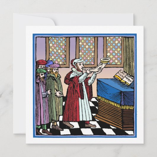Het geluid van de Sjofar Kaart (Voorkant)