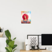Het geluid van een kus poster (Thuiskantoor)