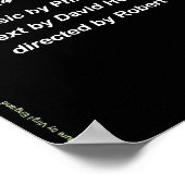 Het geluid van een Stem Poster (Hoek)