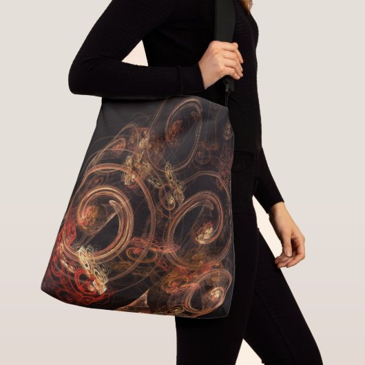 Het geluid van het Abstracte kunstlichaam van de M Crossbody Tas (Dichtbij)