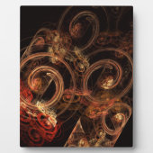 Het geluid van het Abstracte kunstschild voor muzi Fotoplaat (Voorkant)