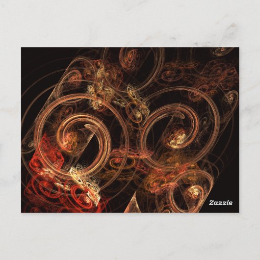 Het geluid van het Briefkaart van het Aantal van d (Achterkant)