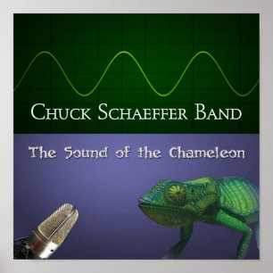 Het geluid van het Poster Chameleon