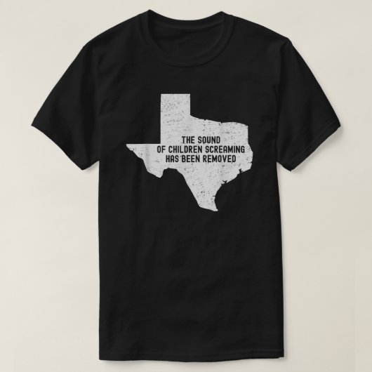 Het geluid van het schreeuwen van kinderen is verw t-shirt (Design voorkant)