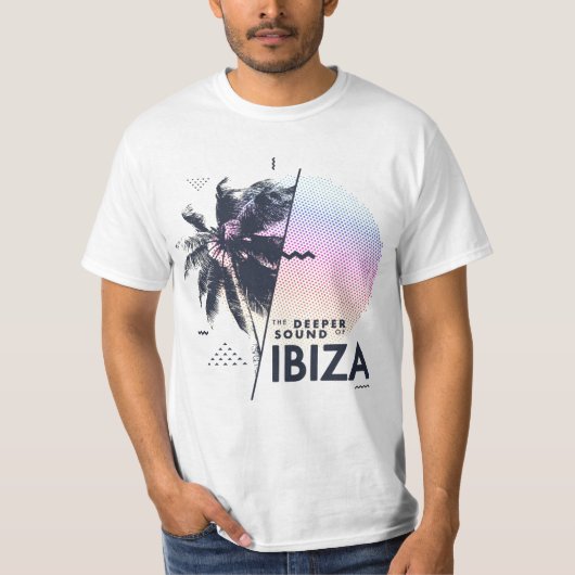 Het geluid van Ibiza T-shirt (Voorkant)
