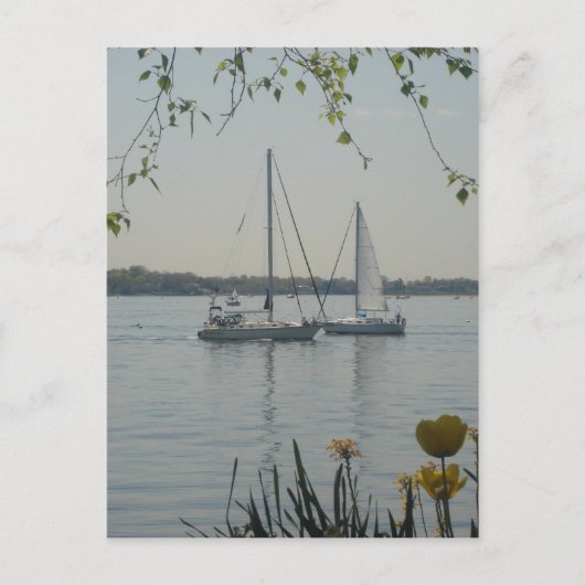 Het Geluid van Long Island Briefkaart (Voorkant)