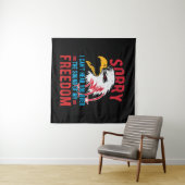 Het geluid van mijn vrijheid wandkleed (In Situ (horizontaal))