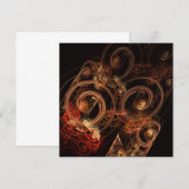 Het geluid van muziek Abstracte kunst (Voorkant / Achterkant)