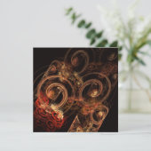 Het geluid van muziek Abstracte kunst (Staand voorkant)