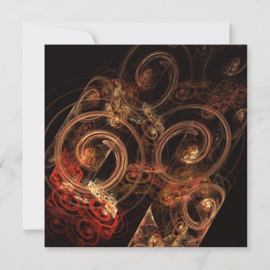 Het geluid van muziek Abstracte kunst (Voorkant)