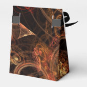 Het geluid van muziek Abstracte kunst Bedankdoosjes (Achterkant)