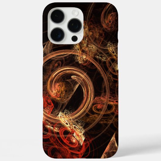 Het geluid van muziek Abstracte kunst Case-Mate iPhone Case (Achterkant)