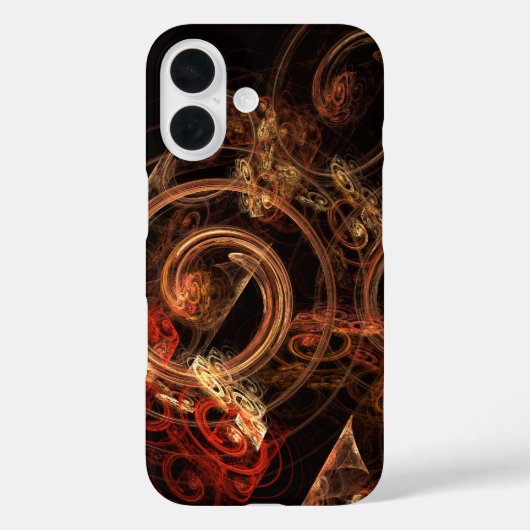 Het geluid van muziek Abstracte kunst Case-Mate iPhone Case (Achterkant)