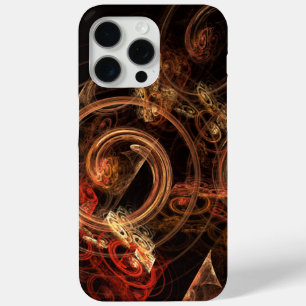 Het geluid van muziek Abstracte kunst iPhone 15 Pro Max Hoesje