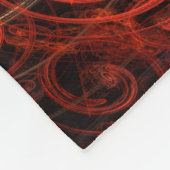 Het geluid van muziek Abstracte kunst Fleece Deken (Hoek)
