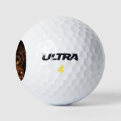 Het geluid van muziek Abstracte kunst Golfballen (Logo)