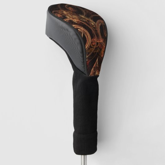 Het geluid van muziek Abstracte kunst Golfheadcover (Schuin)