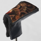 Het geluid van muziek Abstracte kunst Golfheadcover (3/4 voorkant)