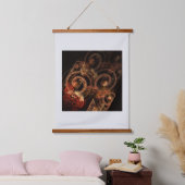 Het geluid van muziek Abstracte kunst Hangend Wandkleed (Slaapkamer)